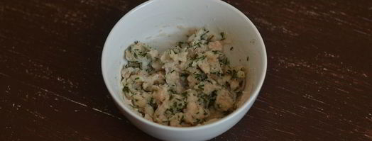 брускетта с фасолью. Шаг 8