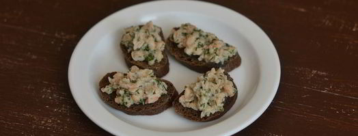 брускетта с фасолью. Шаг 10