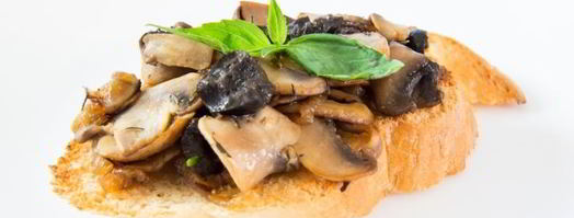 брускетта с грибами. Шаг 7
