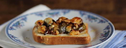 брускетта с инжиром и дор блю. Шаг 9