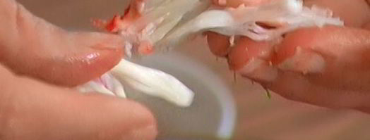 брускетта с крабами. Шаг 5