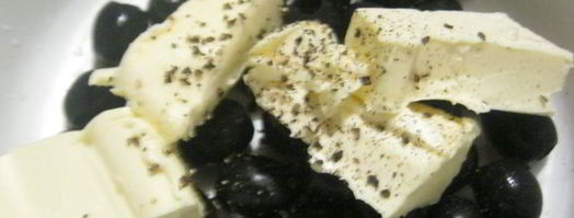 брускетта с кремом из маслин и помидорами. Шаг 4