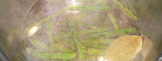 брускетта с маринованной спаржей. Шаг 3