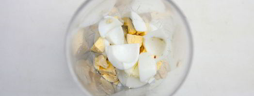 брускетта с печенью трески. Шаг 3