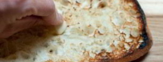 брускетта с помидорами и базиликом. Шаг 3