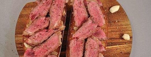 брускетта с ростбифом. Шаг 12