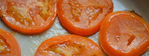 брускетта с сельдереем и томлеными помидорами. Шаг 4