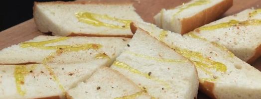 брускетта с семгой. Шаг 3