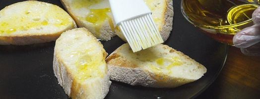 брускетта с сыром. Шаг 3