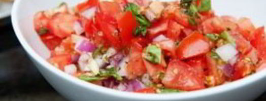 брускетта с томатами. Шаг 7