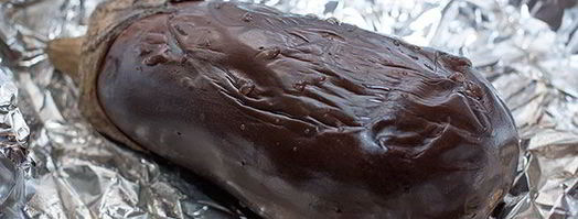 брускетта с запеченным баклажаном. Шаг 4