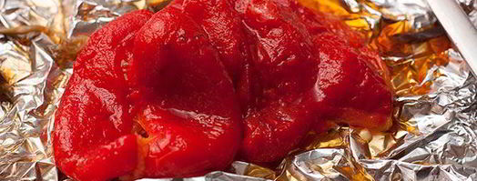 брускетта с запеченным баклажаном. Шаг 6