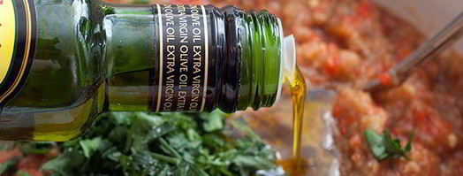 брускетта с запеченным баклажаном. Шаг 7