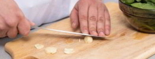 брускетта со шпинатом. Шаг 5