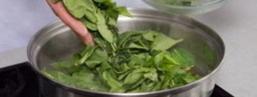 брускетта со шпинатом. Шаг 6