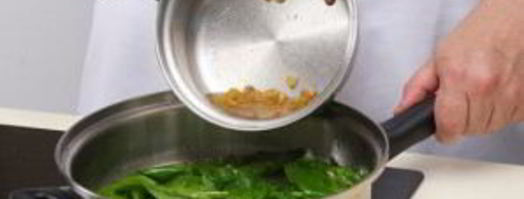 брускетта со шпинатом. Шаг 7