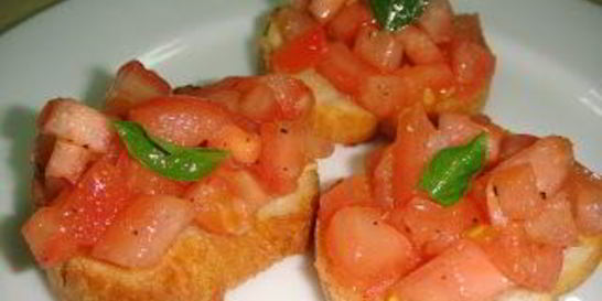 Брускетта в духовке