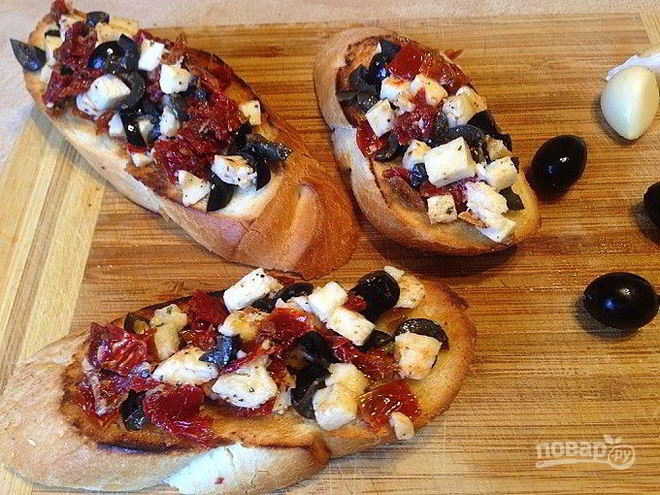 Рецепт брускетты