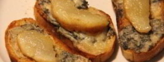 брускетты с грушей и сыром. Шаг 5