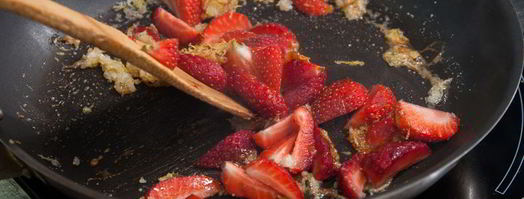 брускетты с клубникой и маскарпоне. Шаг 7