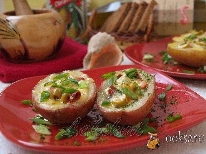 Рецепт картофельной брускетты по-средиземноморски