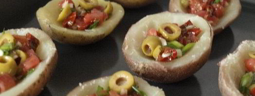 картофельная брускетта по-средиземноморски. Шаг 4