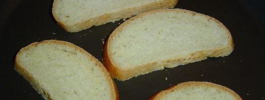 зеленая брускетта с креветками. Шаг 4