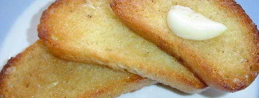 зеленая брускетта с креветками. Шаг 5