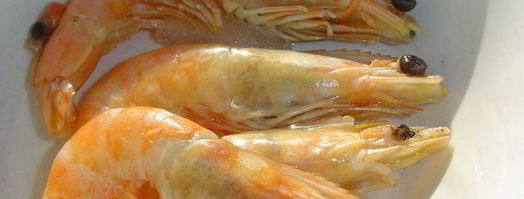 зеленая брускетта с креветками. Шаг 6