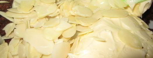 бисквитный торт гамбургер. Шаг 15