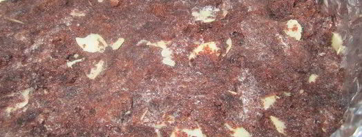 бисквитный торт гамбургер. Шаг 16