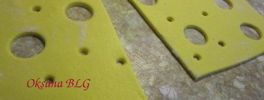 бисквитный торт гамбургер. Шаг 21