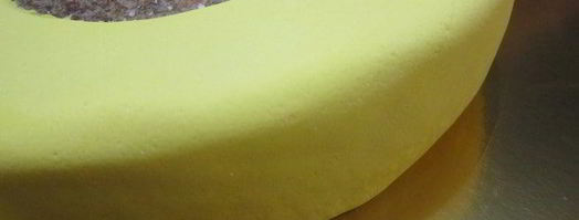 бисквитный торт гамбургер. Шаг 32