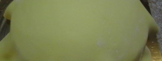 бисквитный торт гамбургер. Шаг 33