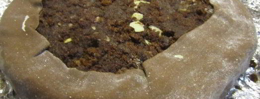 бисквитный торт гамбургер. Шаг 38