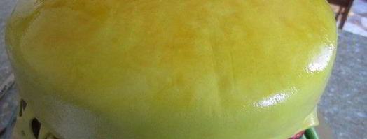 бисквитный торт гамбургер. Шаг 47