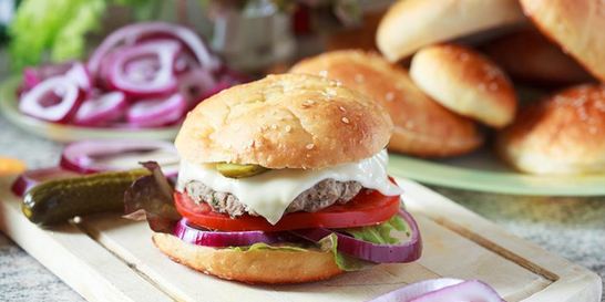 Булочки для бургеров на молоке