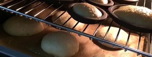 булочки для бургеров на молоке. Шаг 5