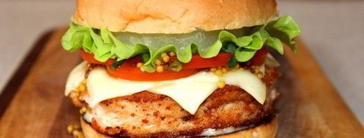 бургер с ананасом и медовой горчицей. Шаг 7