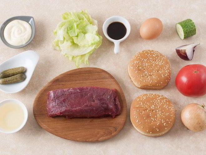 Рецепт бургера с говядиной