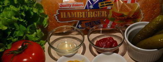 бургер с гречневой котлетой. Шаг 8