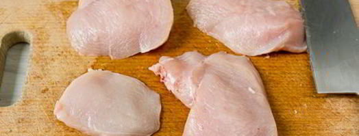 бургер с куриным филе и беконом. Шаг 7