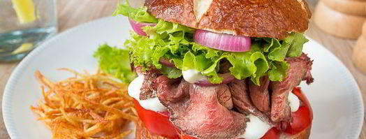 бургер с ростбифом. Шаг 17