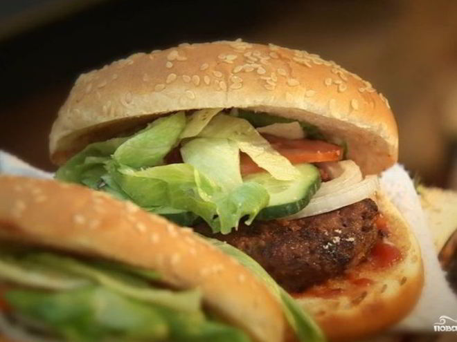 Рецепт бургера со свининой