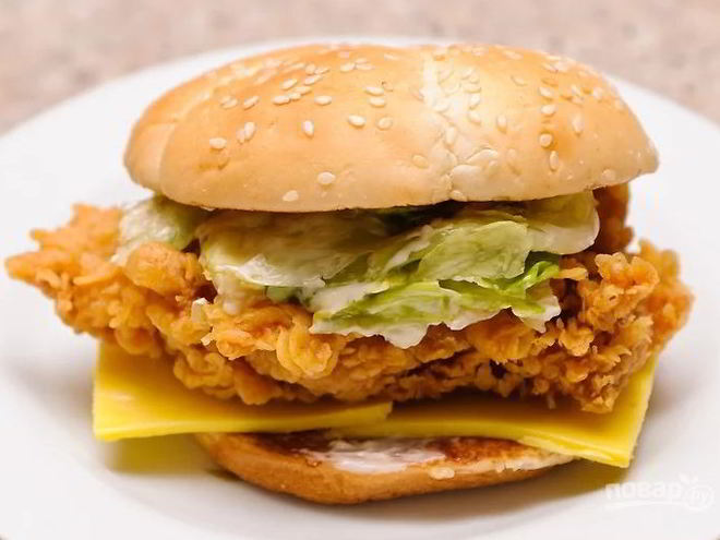 Рецепт бургеров дома