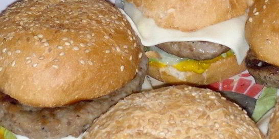 Бургеры с домашними булочками