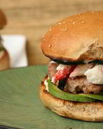 Бургеры с говядиной и крабовым мясом