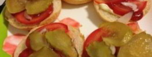 быстрый гамбургер. Шаг 8