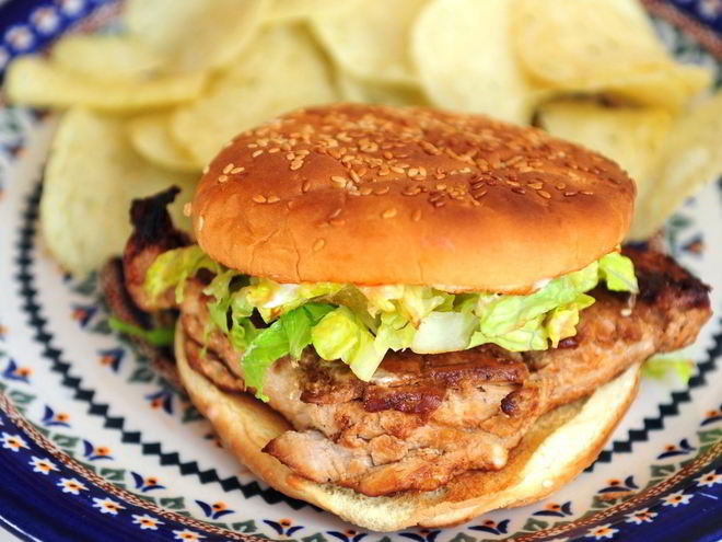 Рецепт чикенбургера