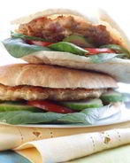 Домашние гамбургеры с куриными котлетками